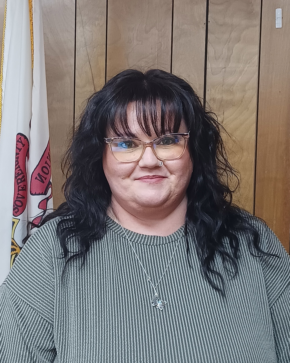 Abby White, Village Clerk of Pocahontas, Illinois